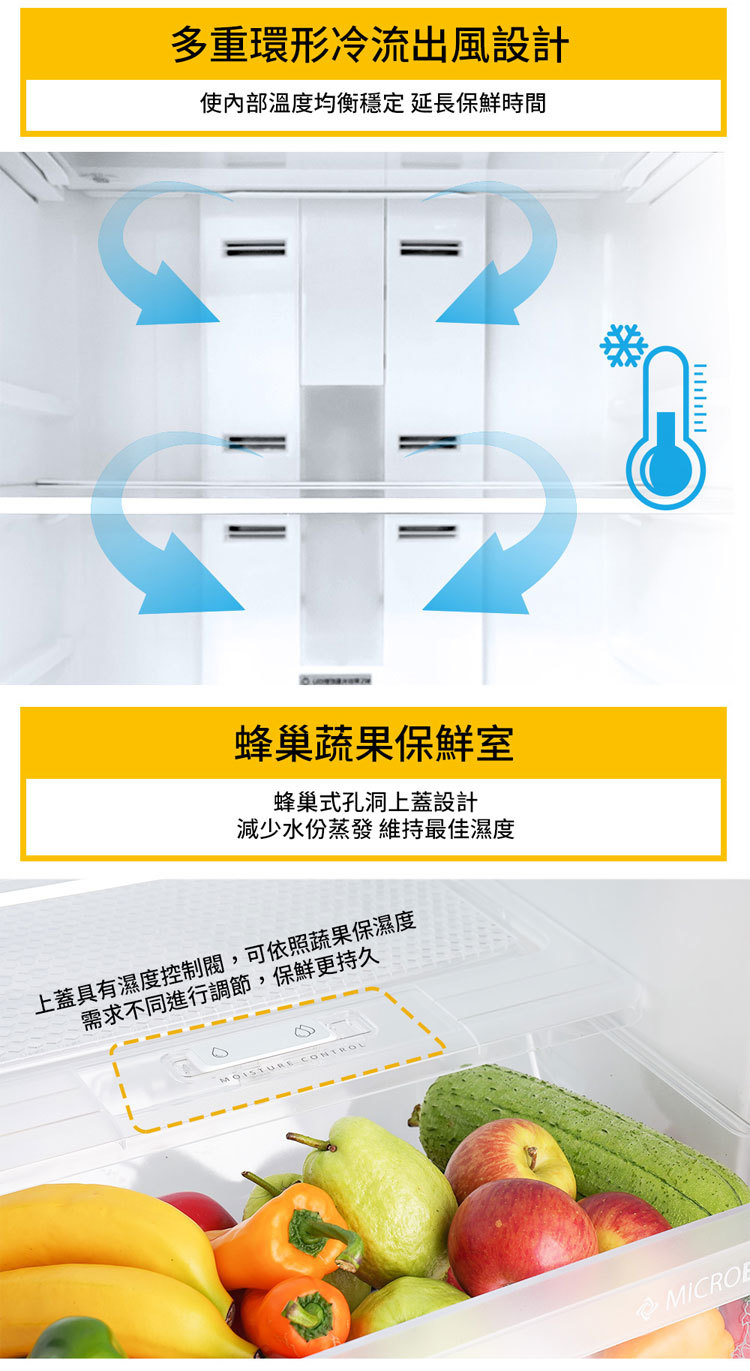 惠而浦 WTI2500A 變頻冰箱 雙門 250L 一級能效 Intelli Sense 星空銀