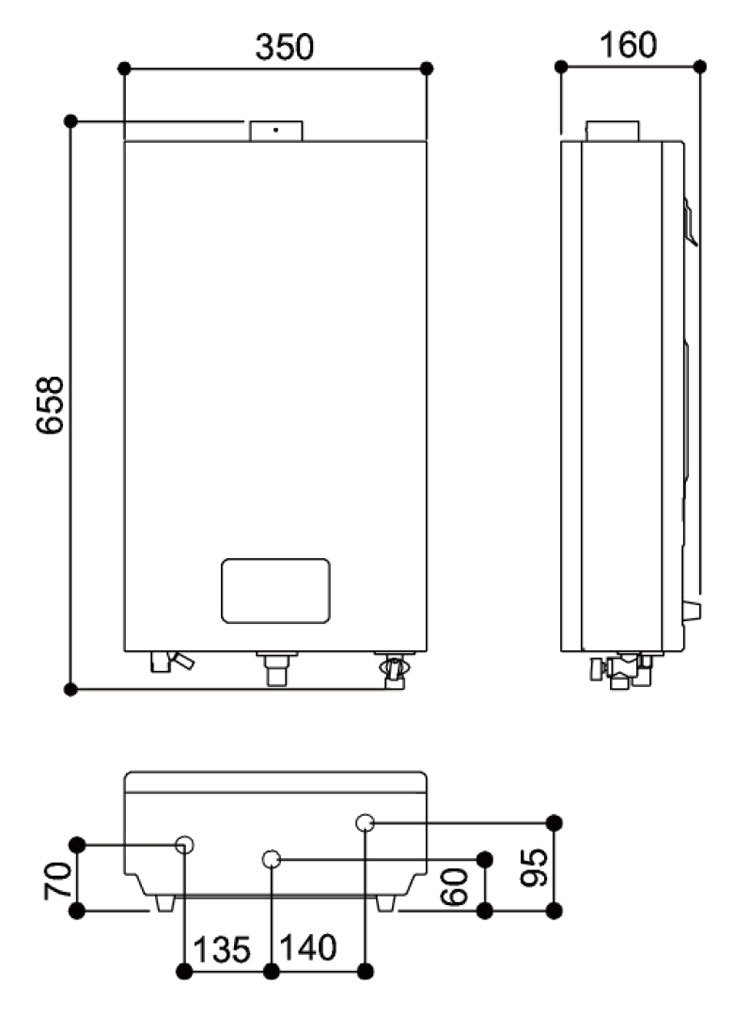 林內 RUA-1203WF 12L 屋內型強制排氣熱水器 智慧控溫系列 安裝與拆除舊機另計