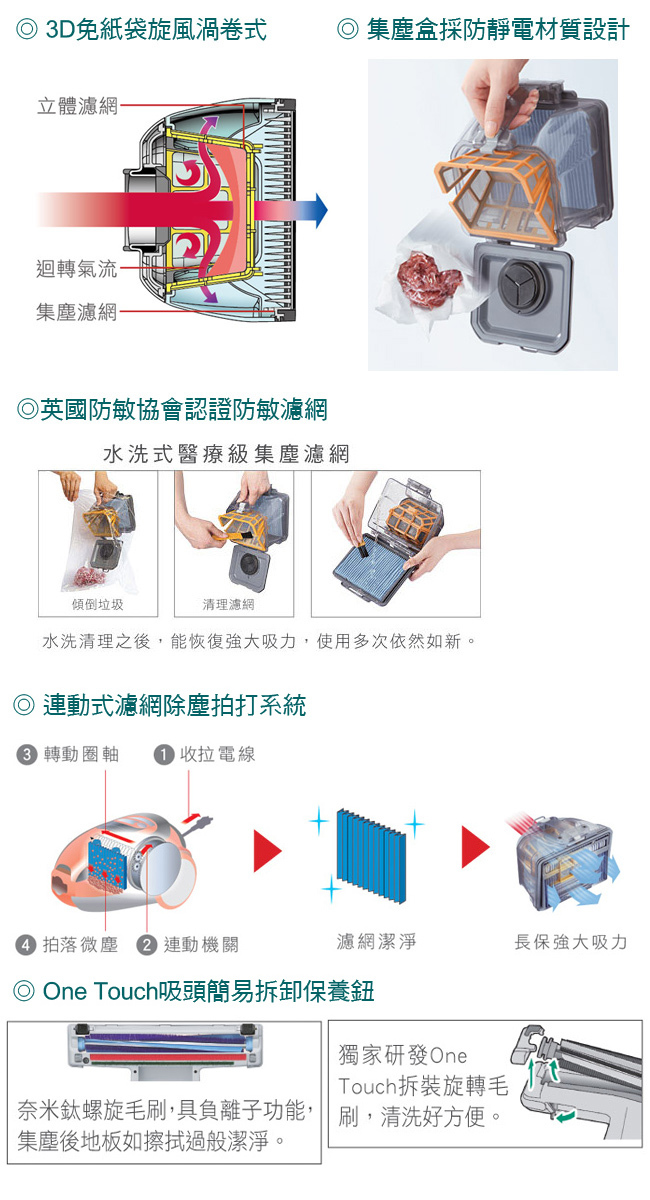 日立 CVSK11T 吸塵器 3D免紙袋 奈米鈦去除異味 日本原裝進口