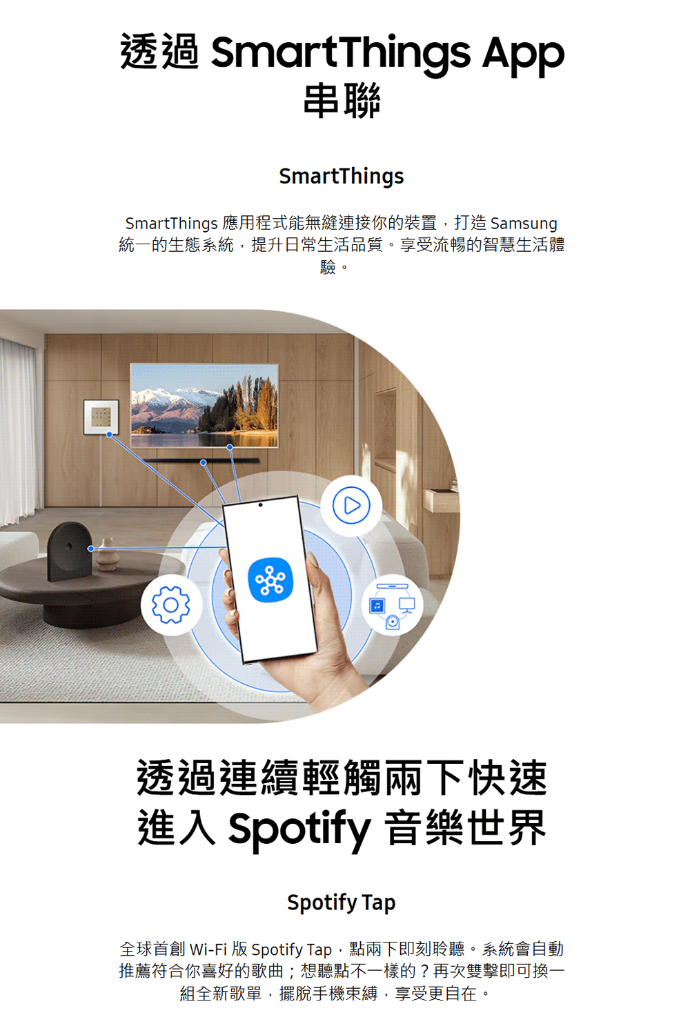 三星 HW-LS50H/ZW Music Studio 5 無線 WiFi 藍芽喇叭 杜比全景聲