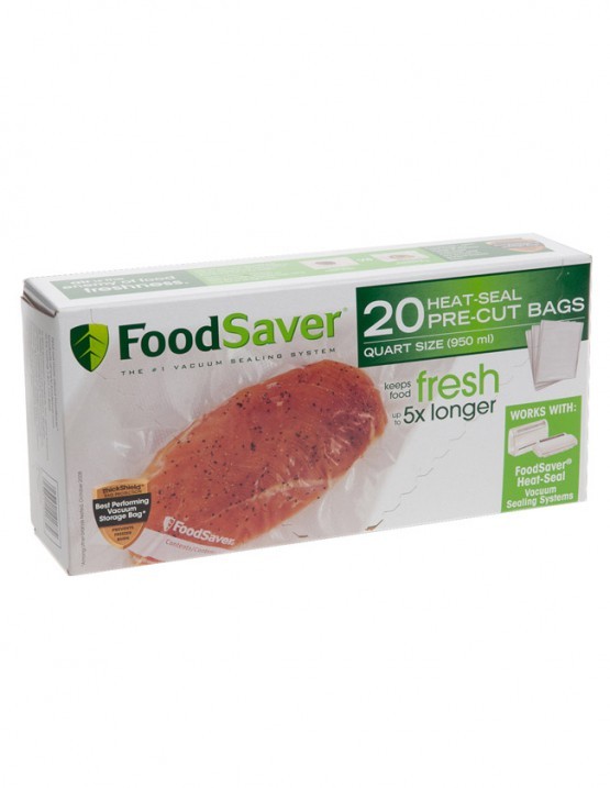 【新品出清】Foodsaver 真空袋 真空機配件/耗材 940ml 20入 可水中加熱或微波