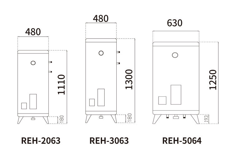 林內 REH-3063 儲熱式30加侖電熱水器 不銹鋼內膽 落地系列 安裝與拆除舊機另計