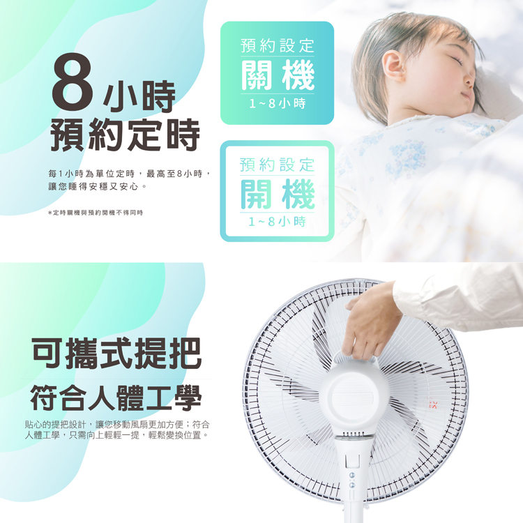 禾聯 HDF-14AH770 DC電風扇 14吋 省電DC變頻馬達 遙控 7片式扇葉