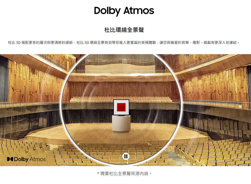 三星 HW-LS60D/ZW Music Frame音樂畫框藍牙喇叭 LS60D