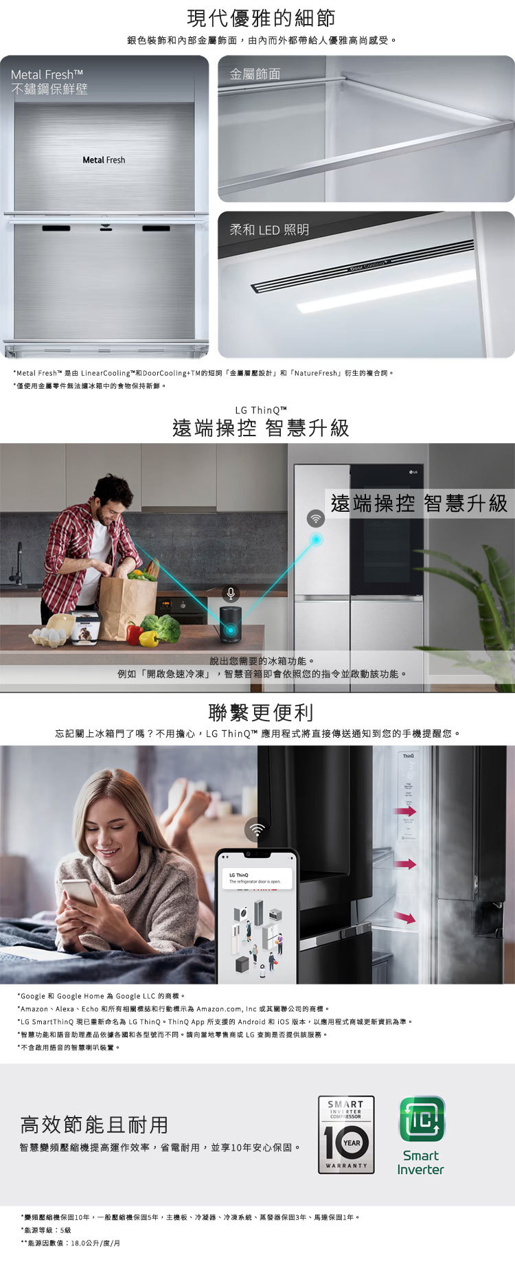 LG GL-QL62MB 653L 冰箱 敲敲看 門中門 InstaView™ 夜墨黑