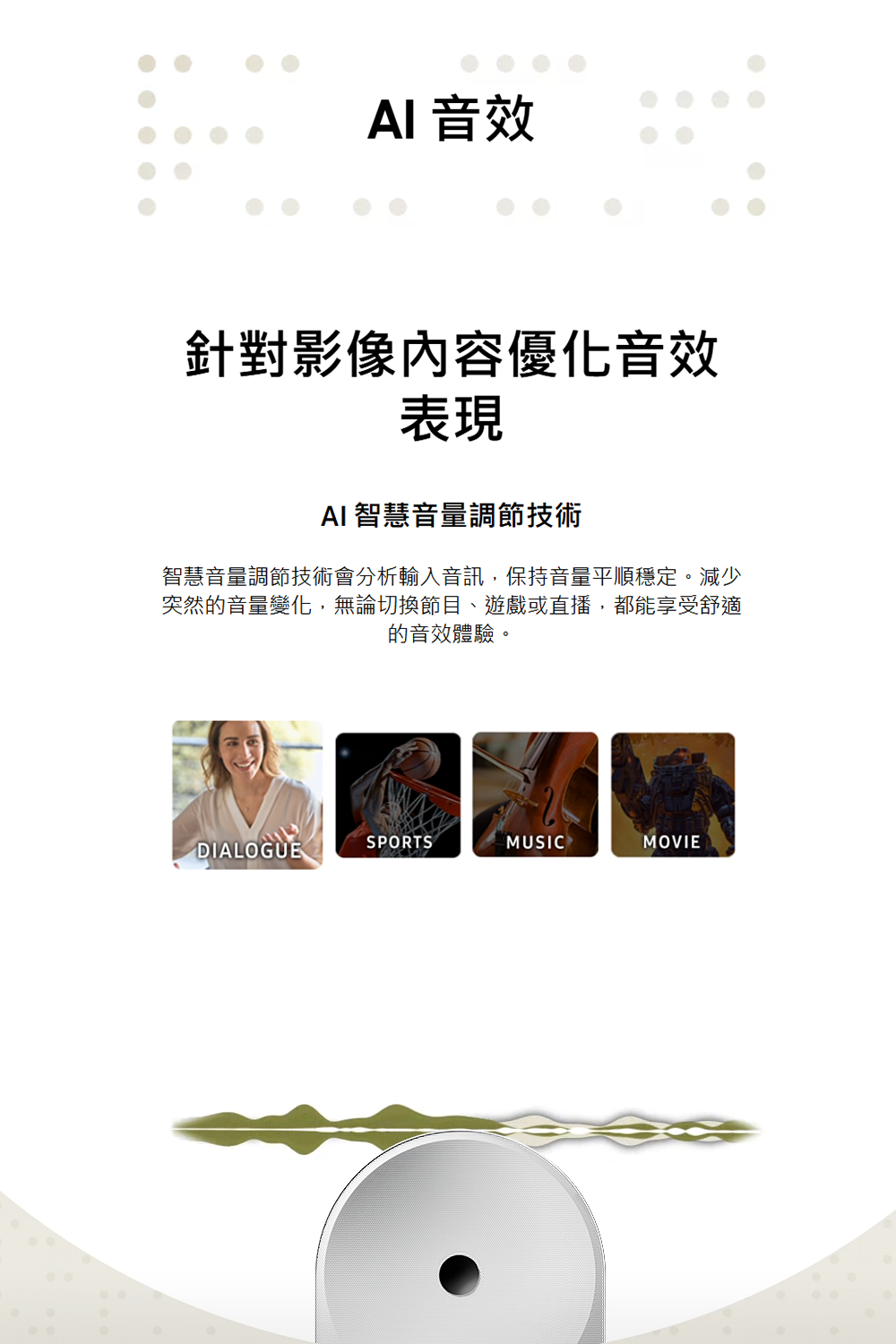 三星 HW-LS51H/ZW Music Studio 5 無線 WiFi 藍芽喇叭 杜比全景聲