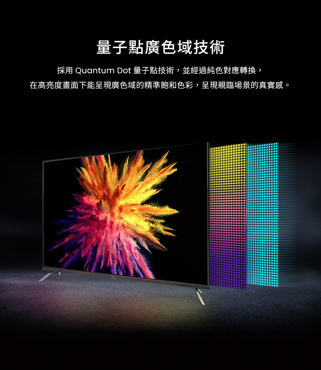 BenQ E65-750 65型 量子點Google TV 顯示器 護眼 貨到無安裝
