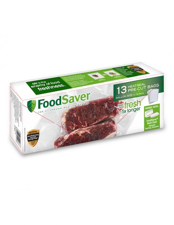 【新品出清】Foodsaver 真空袋 真空機配件/耗材 3.78L 13入 可水中加熱或微波