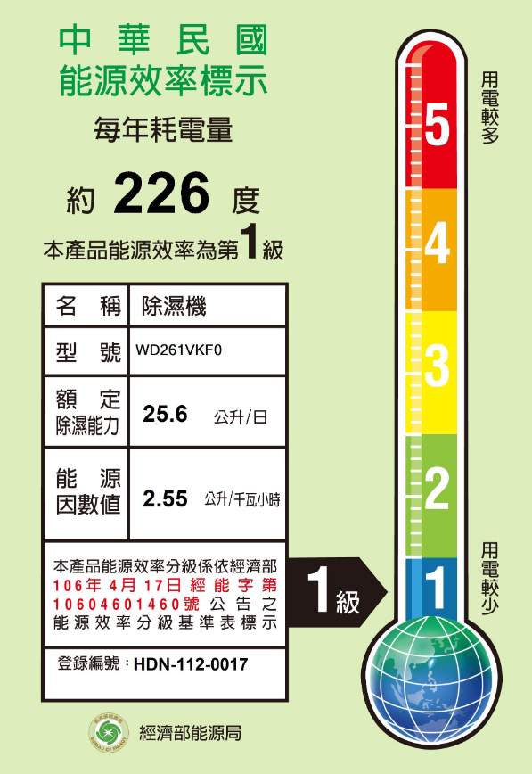 LG WD261VKF 雙變頻除濕機 26L/日 適用30坪