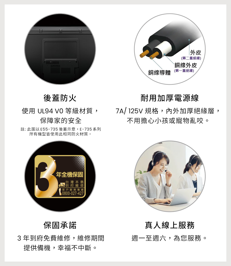 BenQ E50-735 Google TV 連網顯示器 50型 護眼 貨到無安裝