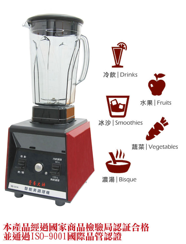 Nutrition Master 營養大師 MD-323A 智能美調理機 台灣製