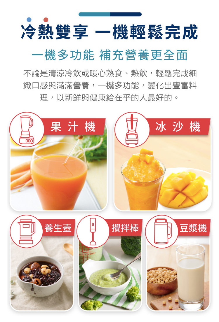 國際 MX-H2801 萬用調理機 智能烹調 獨立加熱盤設計 冷飲 熱食雙享