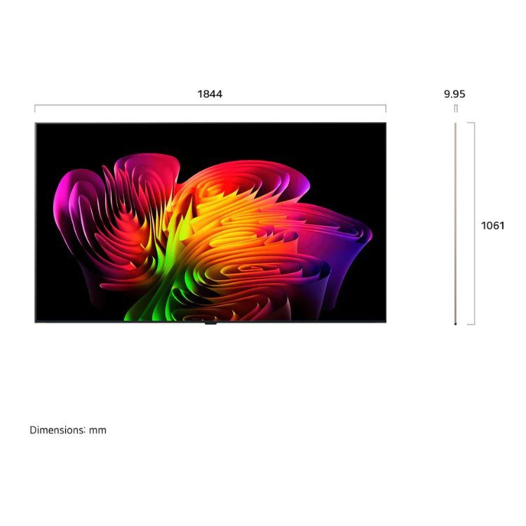 LG 樂金 OLED83W6PTA 83吋 4K OLED evo 極薄壁畫系列 AI智慧顯示器