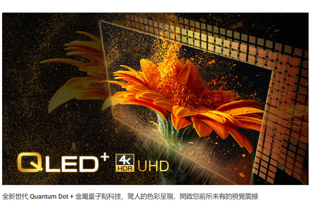 65MQD 65吋 QLED金屬量子點 Google認證 4K HDR連網液晶顯示器