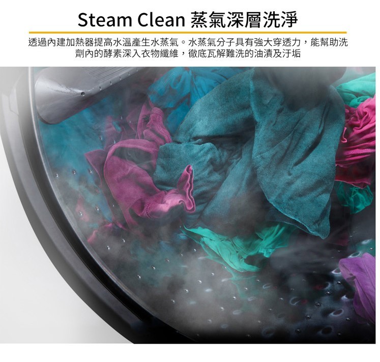 惠而浦 8TWFC6810LW 滾筒洗衣機 洗脫烘 蒸氣洗 美製 15kg洗/10kg烘 金級省水