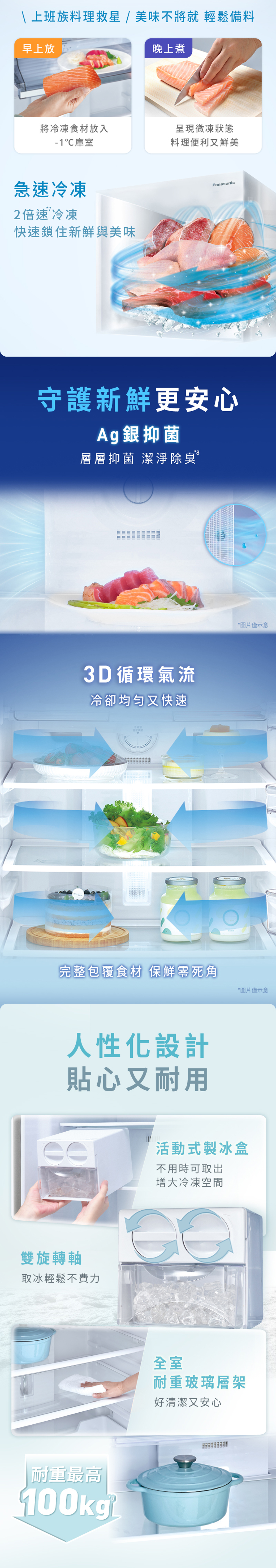國際 NR-B426TV-S1 422公升 變頻 鋼板雙門電冰箱 Ag銀抑菌 一級能效 星礦銀