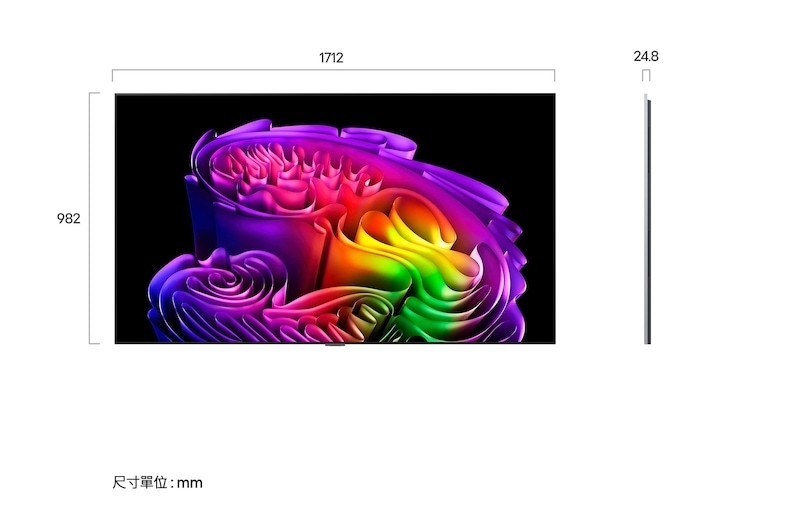 LG 樂金 OLED77G6PTA 77吋 4K OLED evo G6零間隙藝廊系列 智慧顯示器